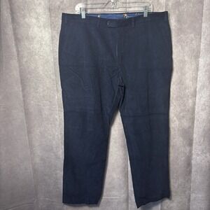 Ralph Lauren Men's Classic Fit Stretch Navy BlueCorduroy Performance Pants 40x30